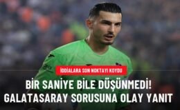 Bir saniye bile düşünmedi! Galatasaray sorusuna olay yanıt