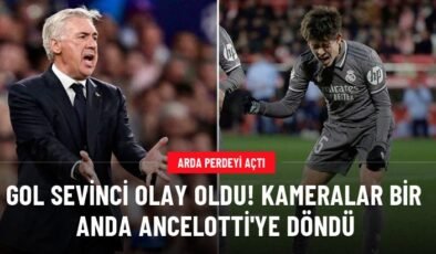 Arda Güler perdeyi açtı, gol sevinci olay oldu