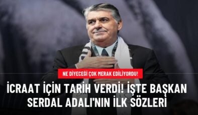 İcraat için tarih verdi! İşte başkan Serdal Adalı’nın ilk sözleri