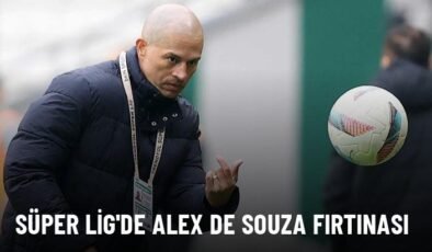 Süper Lig’de Alex de Souza fırtınası