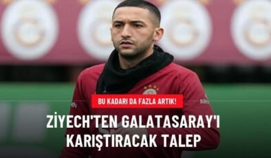 Ziyech’ten Galatasaray’ı karıştıracak talep