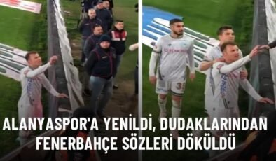 Alanyaspor’a yenildi, dudaklarından Fenerbahçe sözleri döküldü