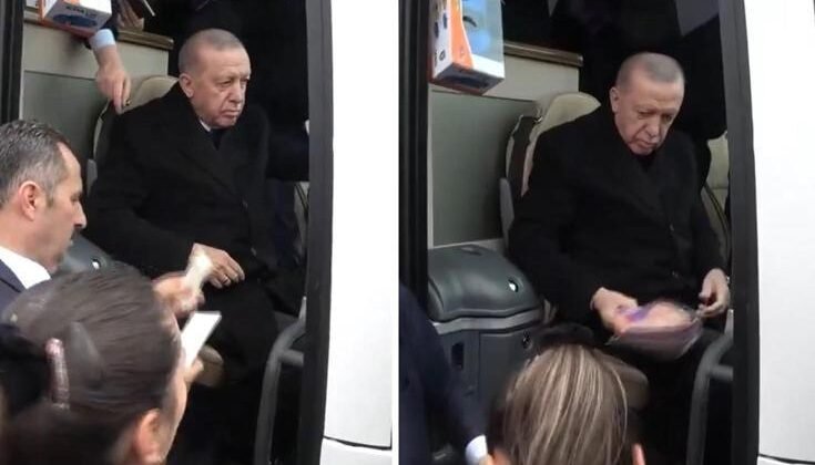 Erdoğan’a sesini duyurmaya çalışan kadınla ilgili Valilikten açıklama