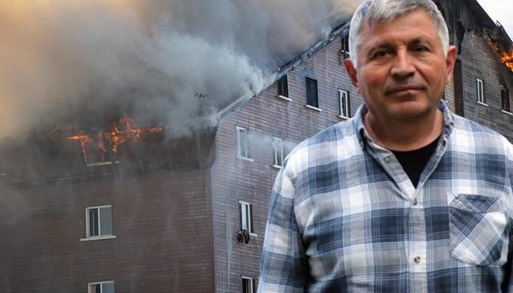 Otel sahibi, yangın anında bile kendi derdine düşmüş