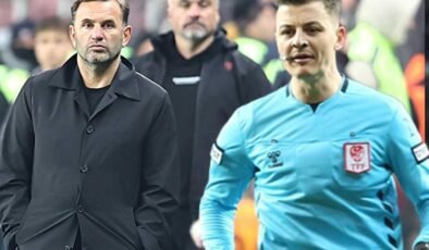 Okan Buruk’tan hakeme büyük tepki