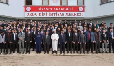 Diyanet İşleri Başkanı Ali Erbaş Ordu Dini İhtisas Merkezini Ziyaret Etti